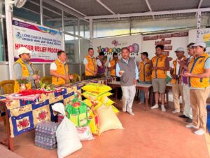 Lion Members Serving